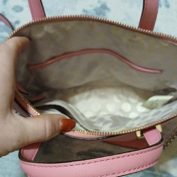 Kate Spade Pink Mini Bag with Gold Chain - Picture 8 of 10